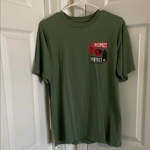 OBEY Green Graphic T-Shirt
